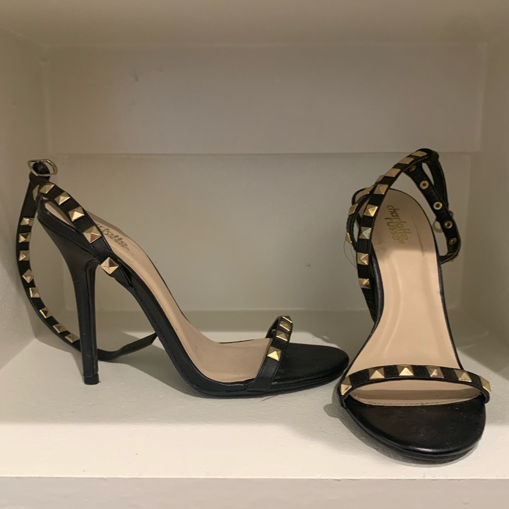 Studded heels